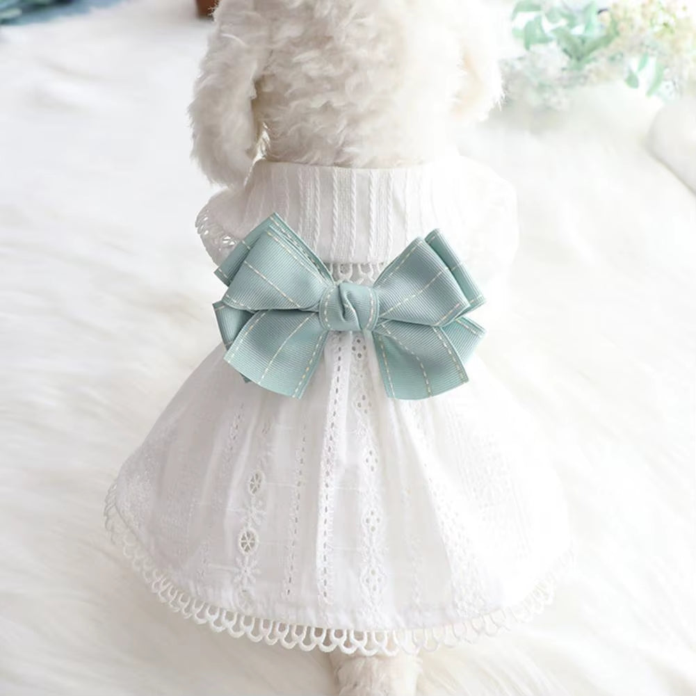 Summer dress side view showing sleeveless cut