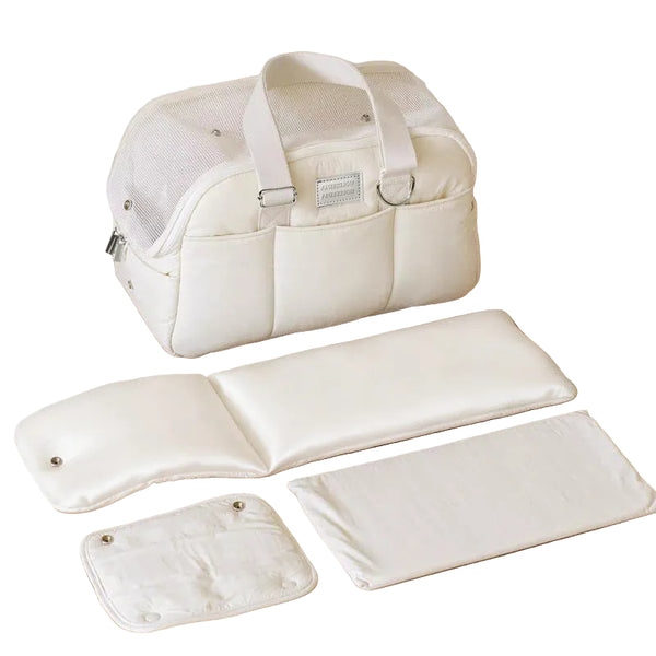 Winter Warm Cat Carrier | Large Capacity Breathable Shoulder Pet Bag for Cold Weather Travel