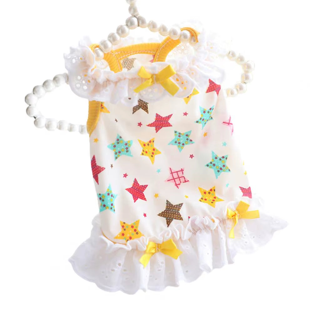 Close-up of bow-knot accent on summer dress
