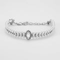 Paws For Royalty Diamond Pearl Dog Collar showcasing a luxury rhinestone and pearl design for small dogs and cats, perfect for weddings and special occasions.