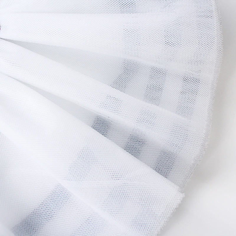 Inside view of the Paws For Royalty Dog Sailor Dress, showcasing the lightweight fabric and inner construction designed for comfortable wear on small dogs.